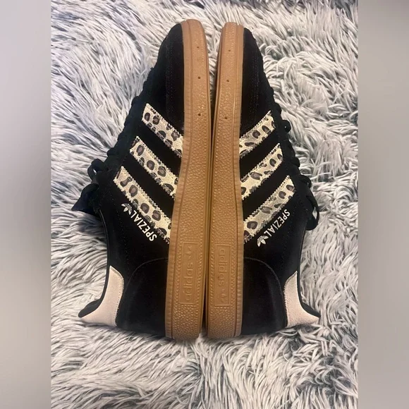 Adidas Handball Spezial Wonder Black Leopard Sneakers - Picture 4 of 10